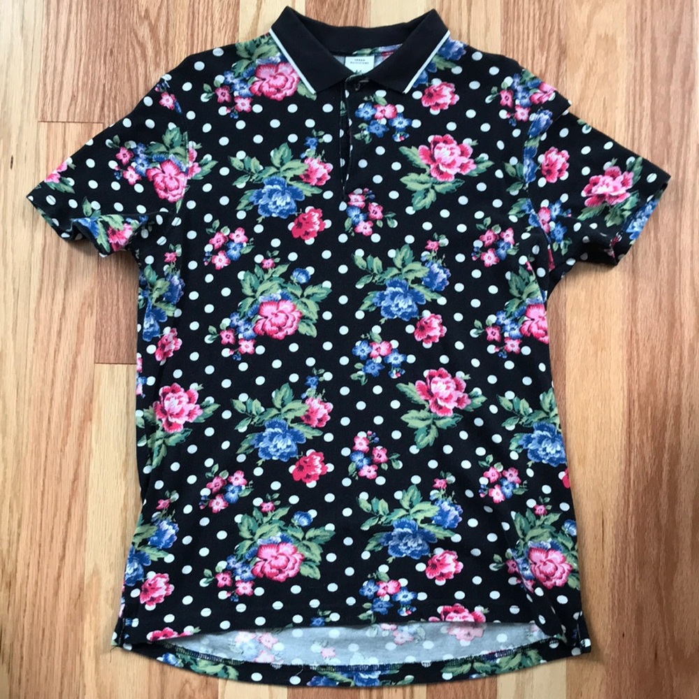 COPY - UO Men’s Floral Polo